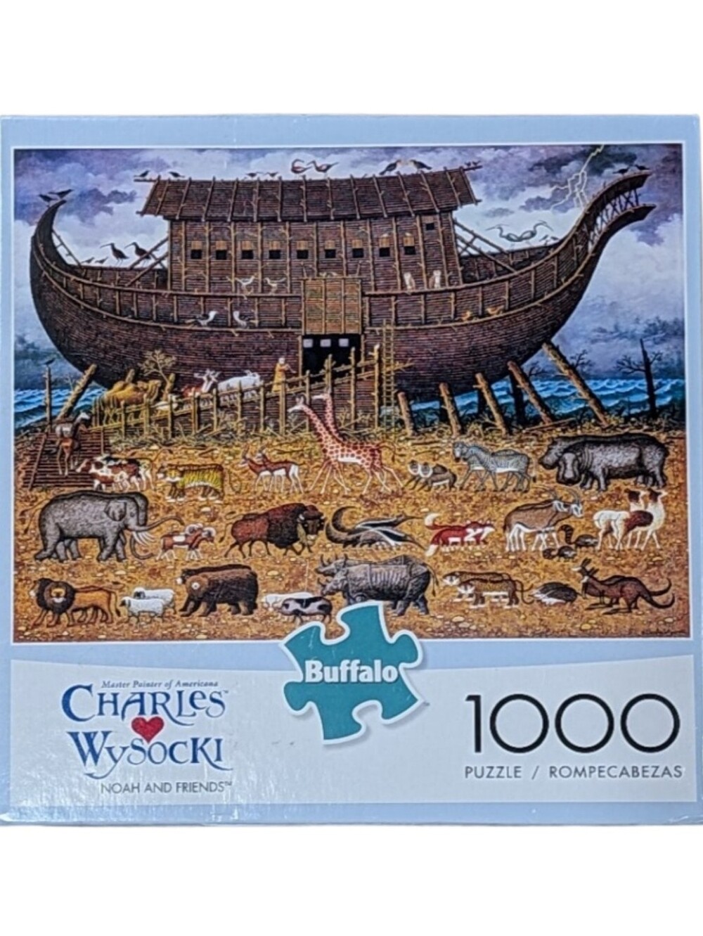 Buffalo Games Charles Wysocki Noah & Friends 1000pc Puzzle
